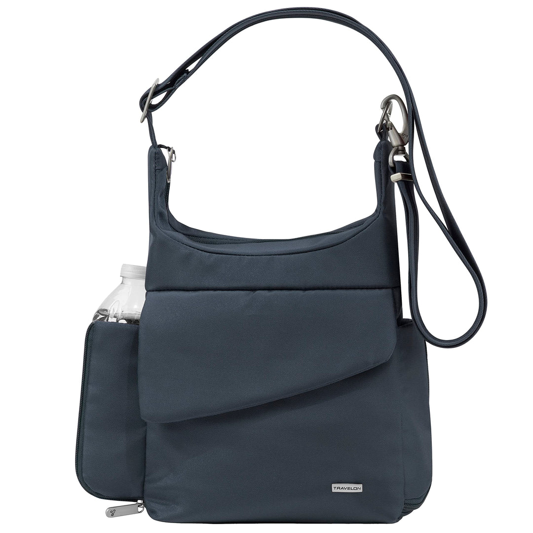 Anti-Theft Classic Messenger Bag, Midnight, One Size