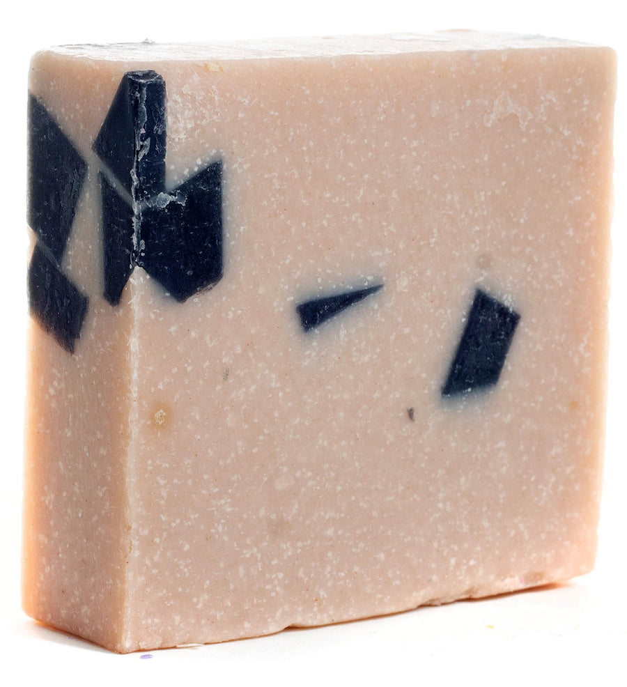 Dead Sea Mud Soap -5oz Castile Handmade Soap bar -Activated Charcoal, Sea Salt, Clay Exfoliant- Essential Oil Natural Soaps- Anniversary Wedding Gifts- Gift ready
