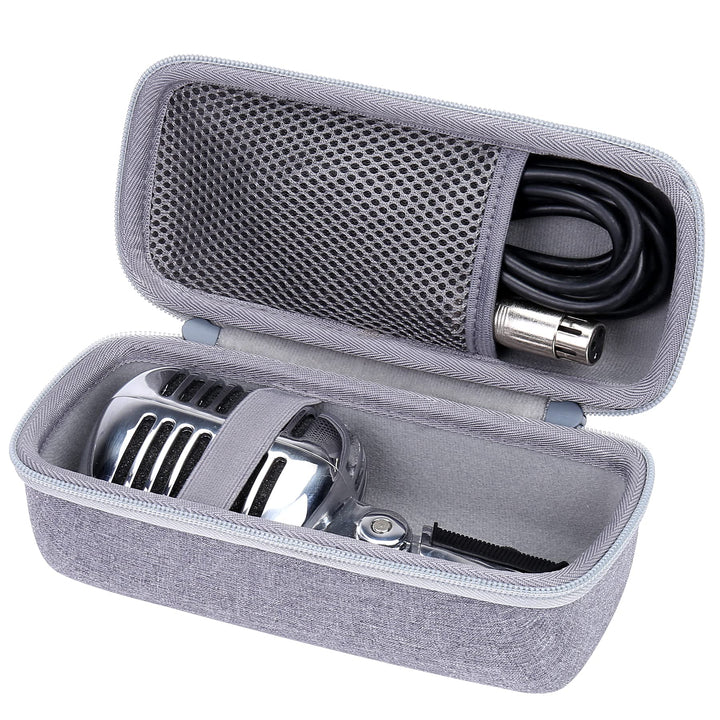 Hard Carrying Case Compatible with Shure Super 55 Deluxe Vocal Microphone (Case Only,for Super 55)