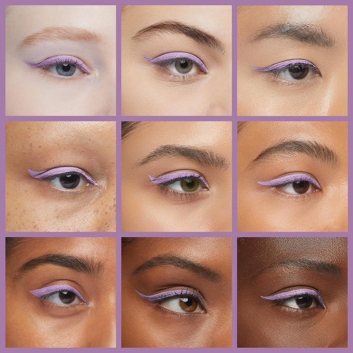 PROFESSIONAL MAKEUP Epic Wear Liquid Liner, Long-Lasting Waterproof Matte Eyeliner - Lilac