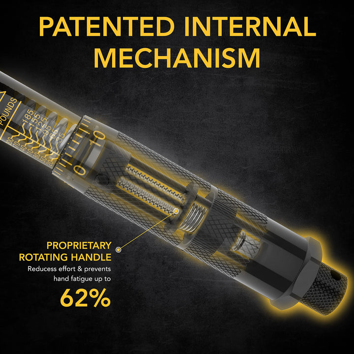 Inch Pound Torque Wrench 1/4-Inch Drive | 20~200 in-lb/2.26~22.6 Nm (LX-181)