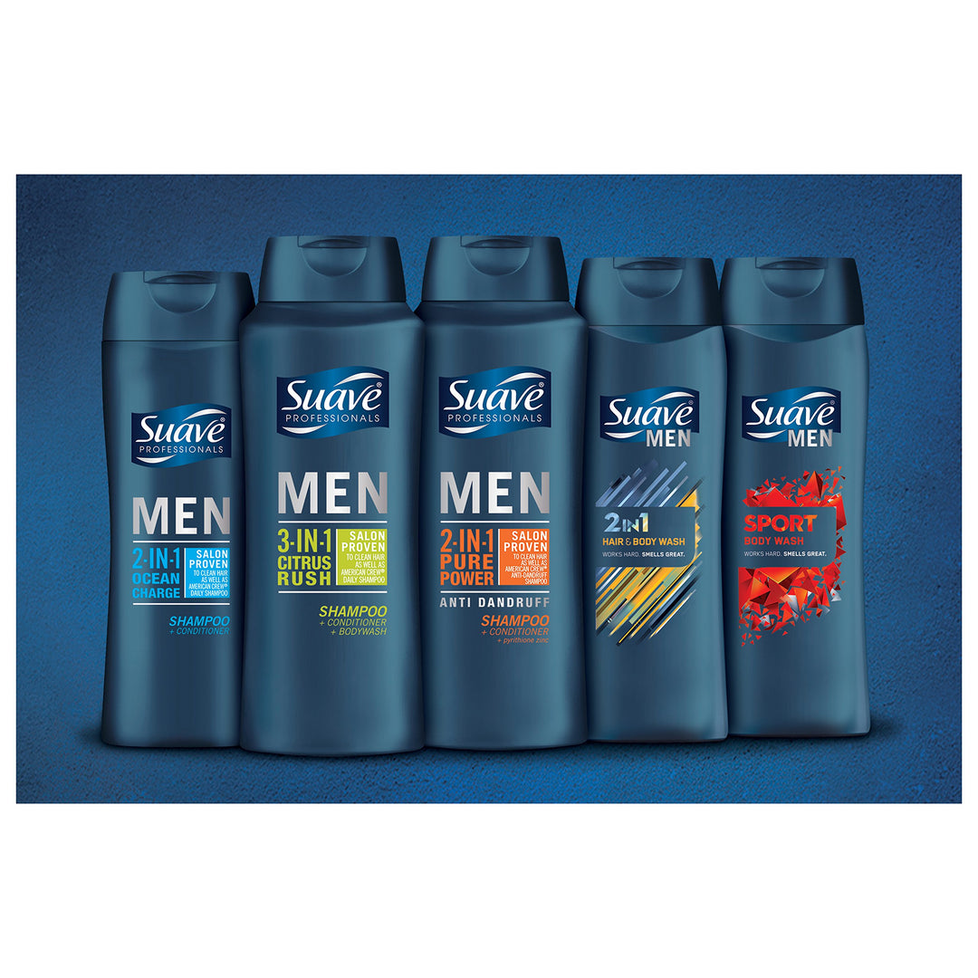 Professionals Men 2 In 1 Ocean Charge Shampoo/Conditioner, 12.6 Ounce