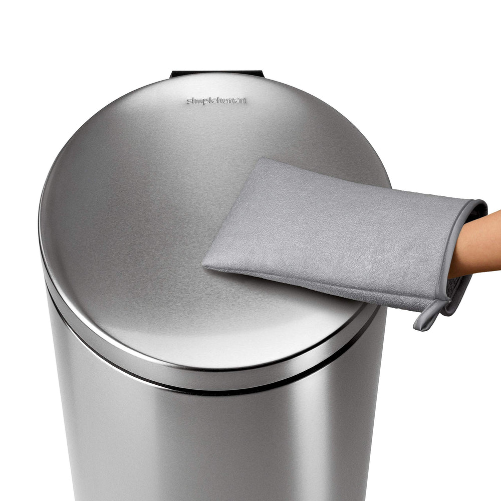 Microfiber Cleaning Mitt for Stainless Steel 6 x 9-3/4