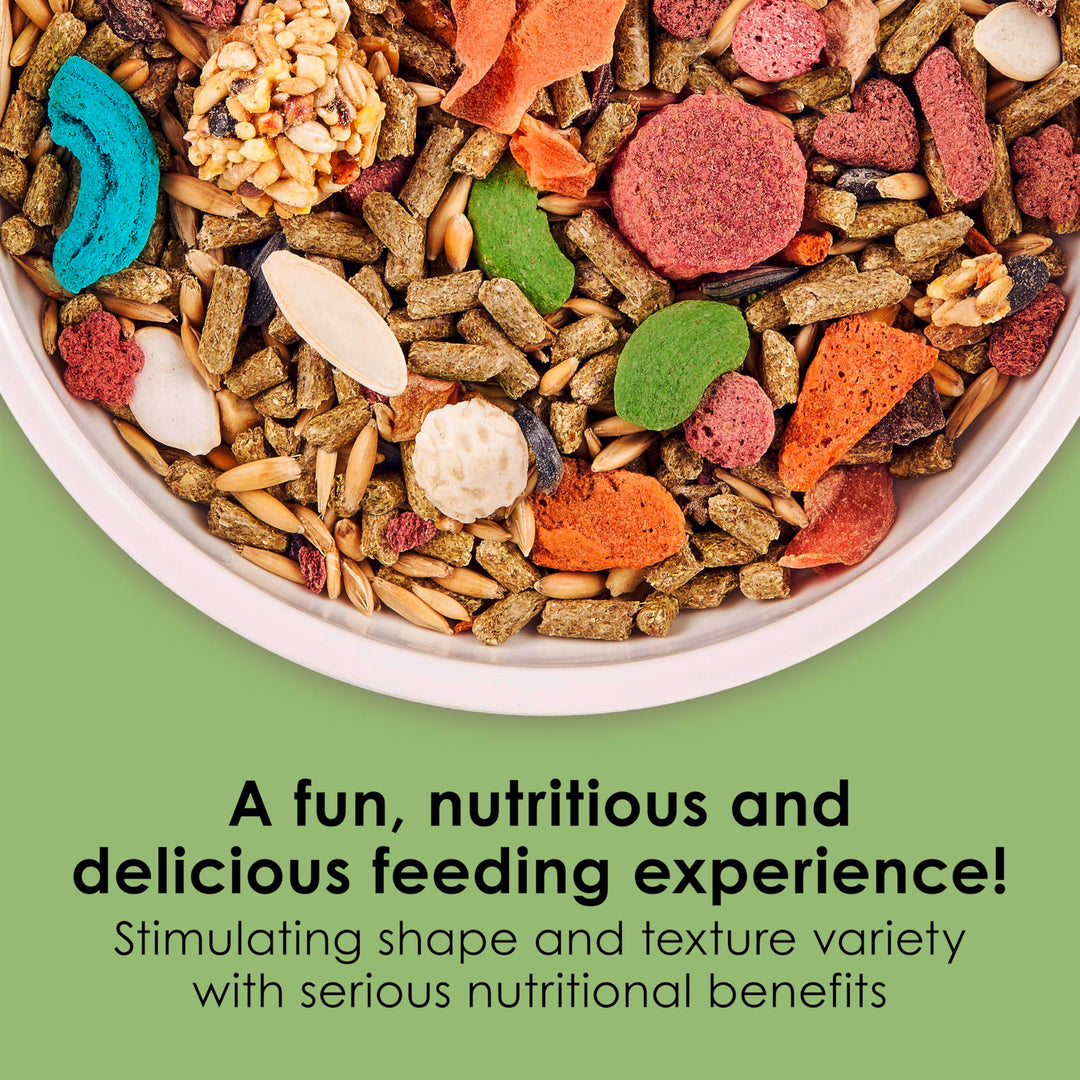 Fiesta Rabbit Food, Nutritious and Fun Blend, Supports Dental Health and Digestion, 3.5 pounds