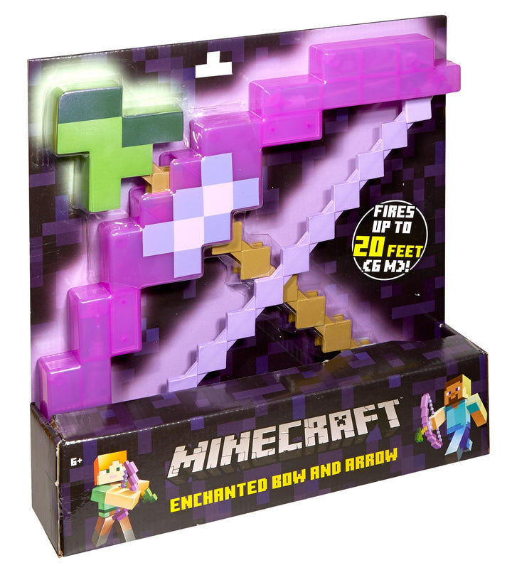 Minecraft Enchanted Bow and Arrow with Potion-Tip