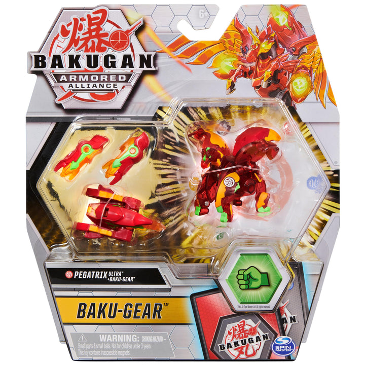 Ultra, Pegatrix with Transforming Baku-Gear, Armored Alliance 3-inch Tall Collectible Action Figure