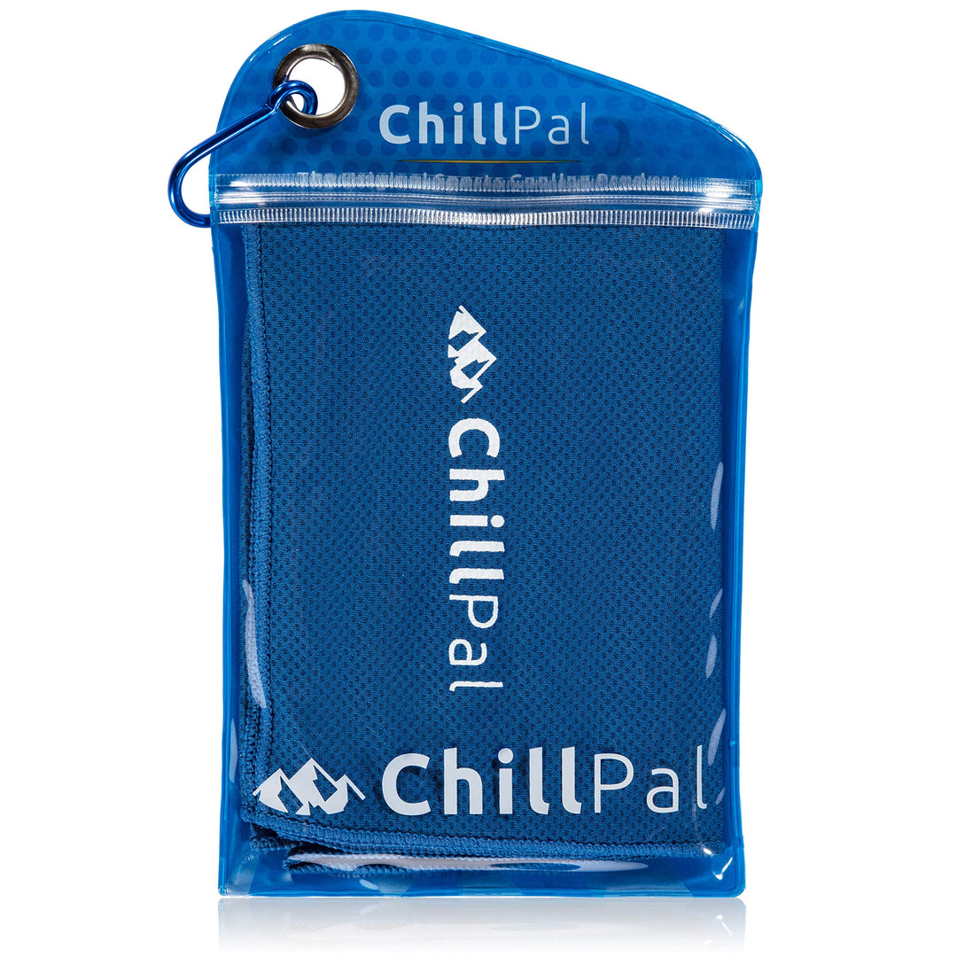 Mesh Cooling Towel (Blue, 12 x 40 inch)