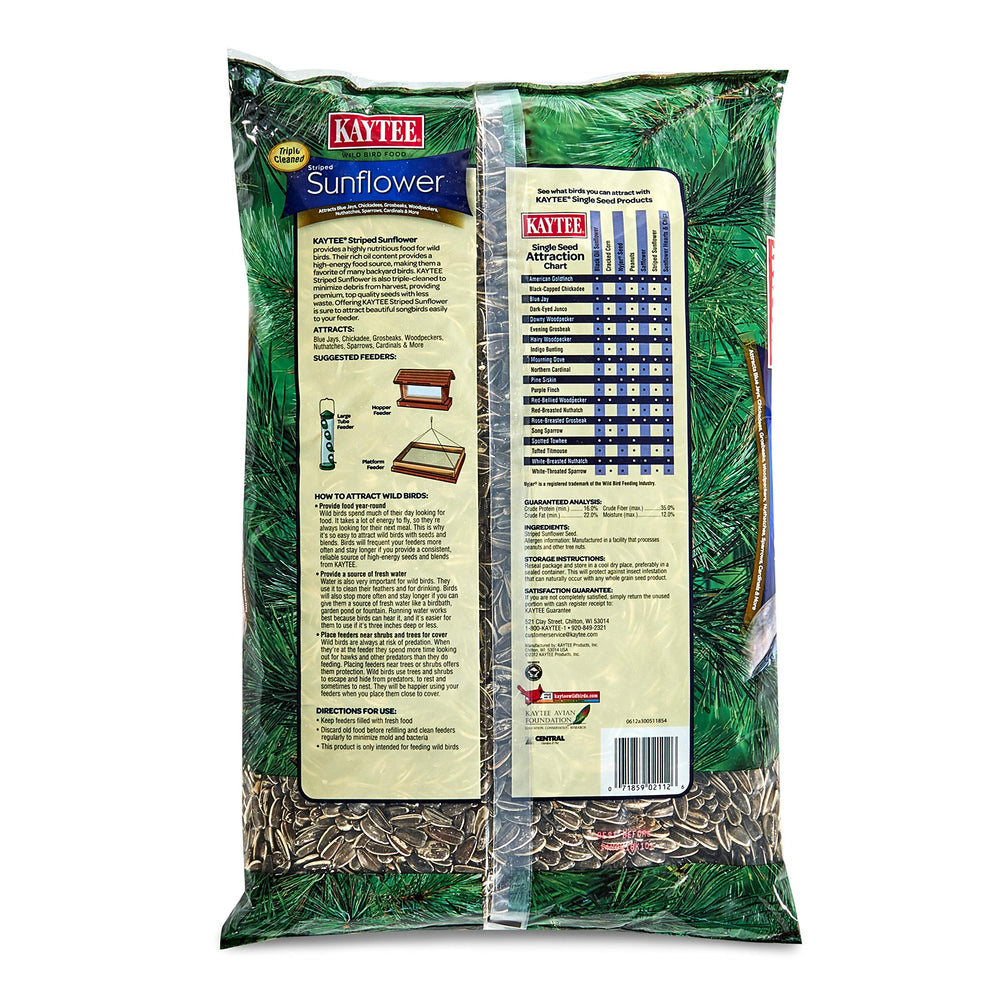 Striped Sunflower Wild Bird Food 5 Pounds