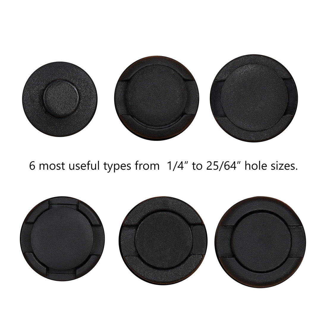 102pcs 6.3mm 8mm 9mm 10mm Bumper Push Fasteners Rivet Clips Expansion Screws Replacement Kit