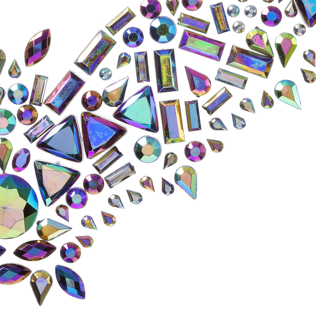 Darice Crafts Gemstone Bat Sticker, 5.5