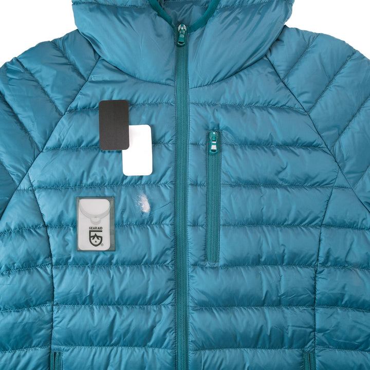 Tenacious Tape Mini Patches to Repair Jackets, Tents and Rain Gear, Black and Clear, 1.5” x 2.5”, 2 Pack