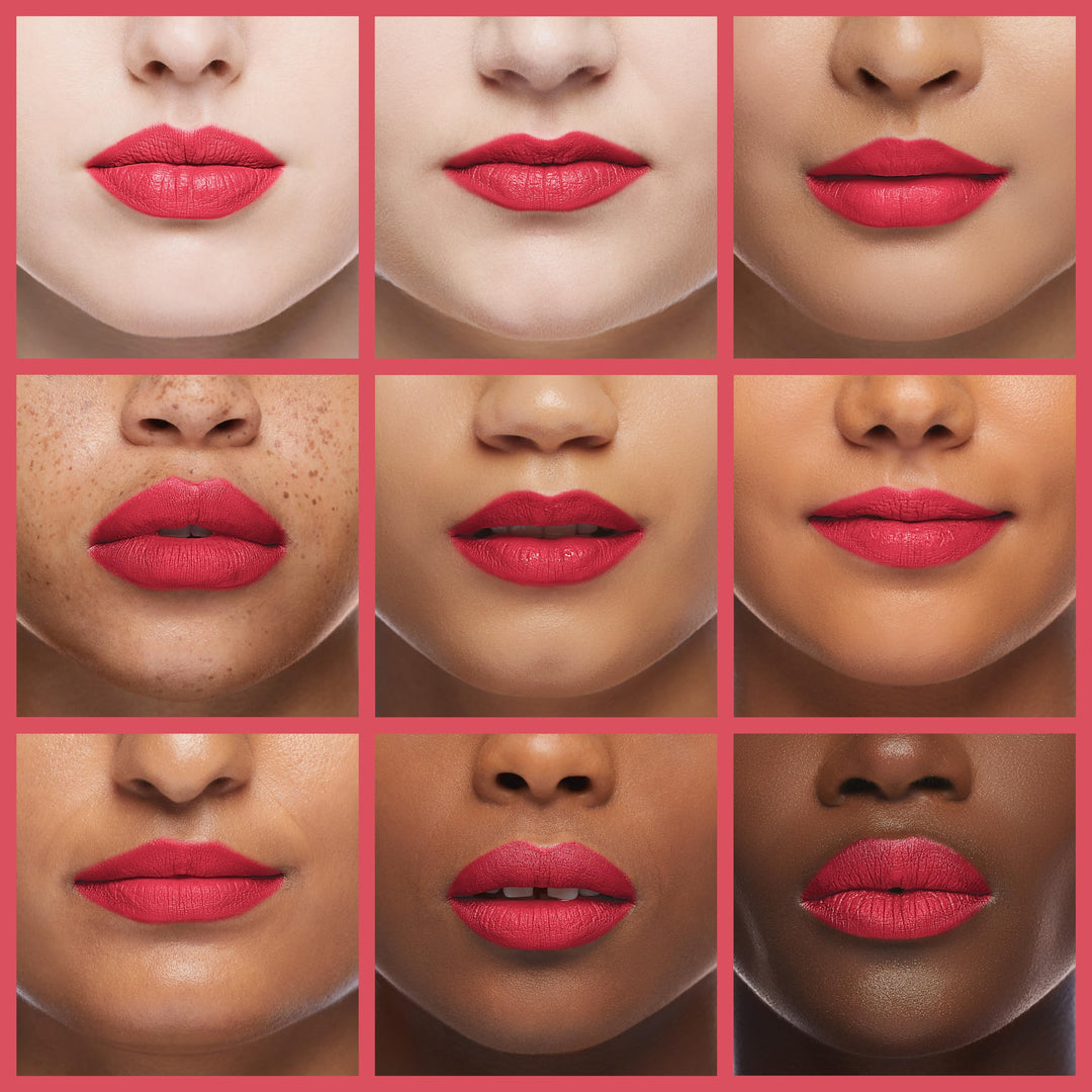 Ultra HD Lip Mousse Hyper Matte, Longwearing Creamy Liquid Lipstick in Pink, Sunset (810), 0.2 oz