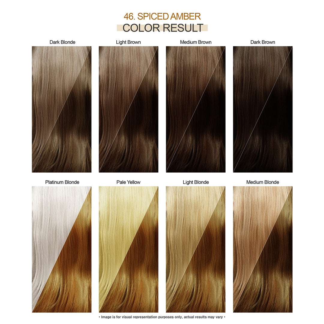 Shining Semi Permanent Hair Colour, 46 Spiced Amber