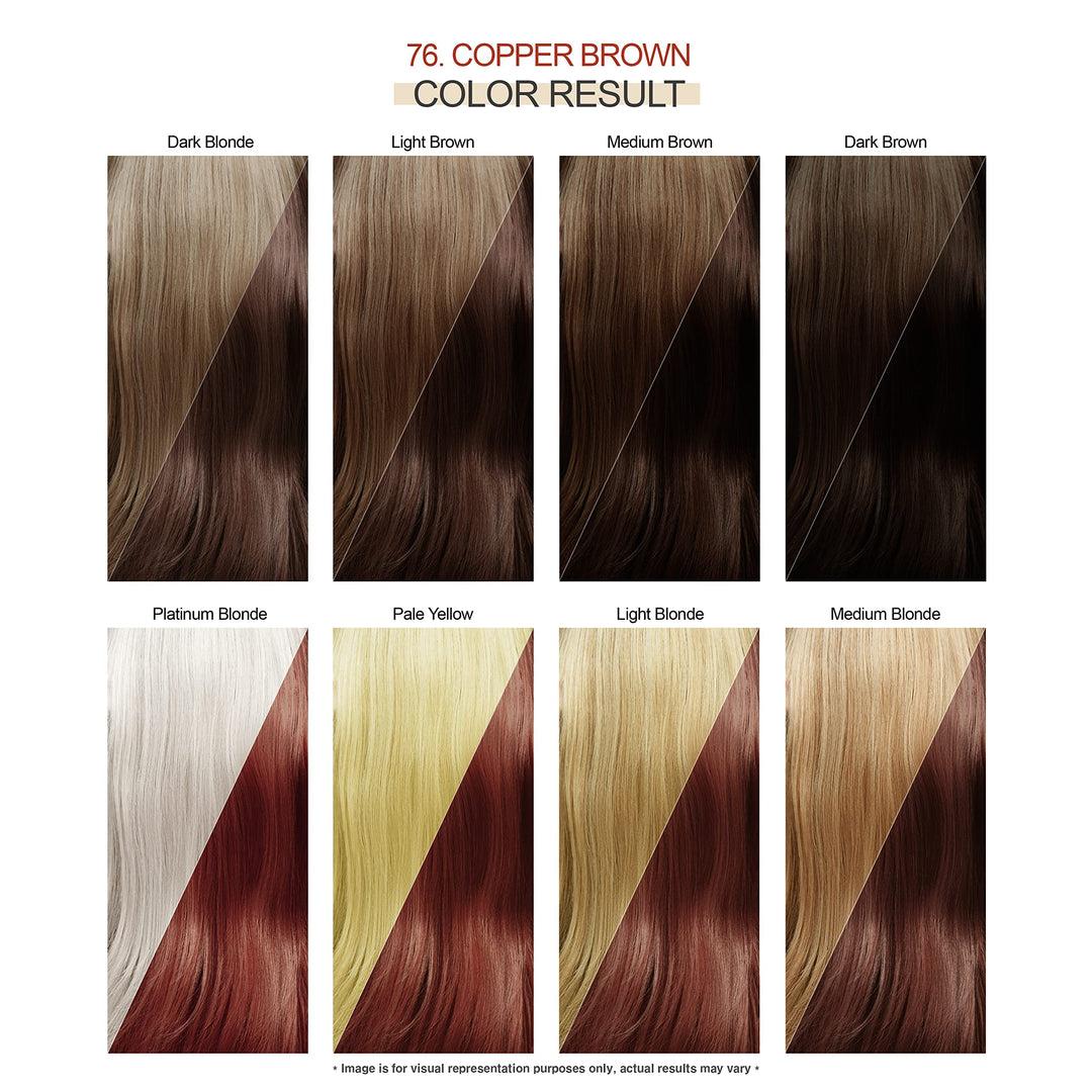 SemiPermanent Haircolor 076 Copper Brown 4 Ounce (118ml) (2 Pack)