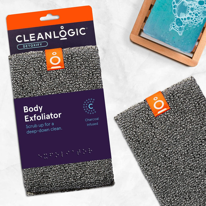 Detox Purifying Charcoal Body Scrubber, 1 Count