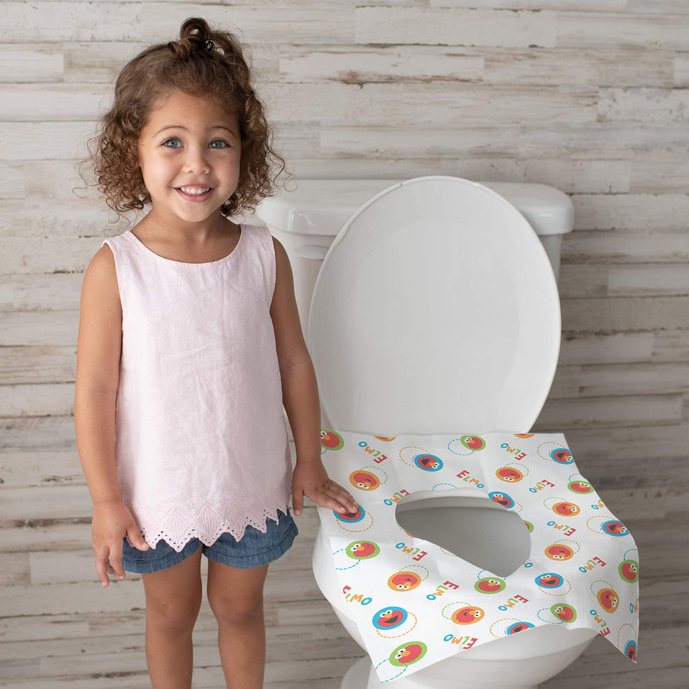 Potty Topper Disposable Stick-in-Place Toilet Seat Covers, 10 Count (Pack of 1)