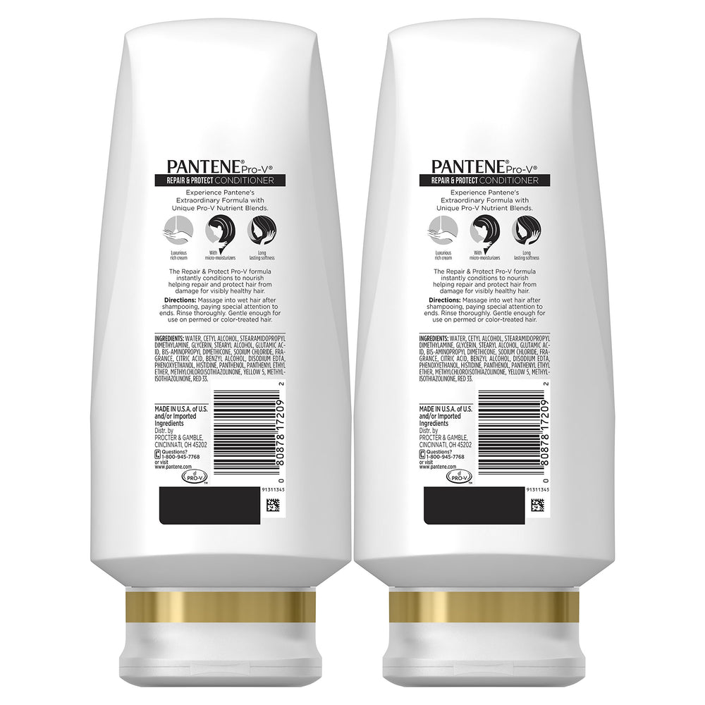 Sulfate Free Conditioner for Damaged Hair, Repair and Protect, 24 Fl Oz (Pack of 2) (Packaging May Vary)