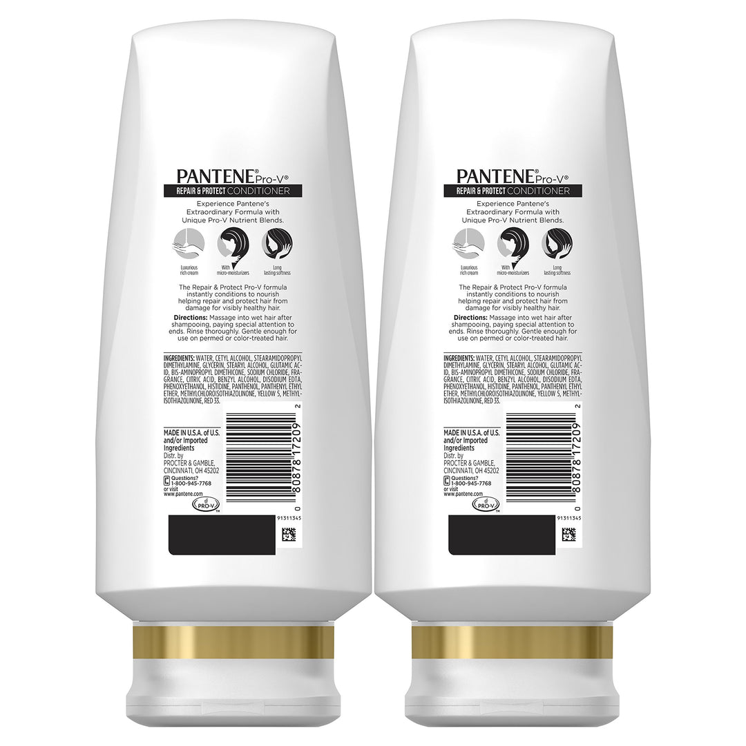 Sulfate Free Conditioner for Damaged Hair, Repair and Protect, 24 Fl Oz (Pack of 2) (Packaging May Vary)