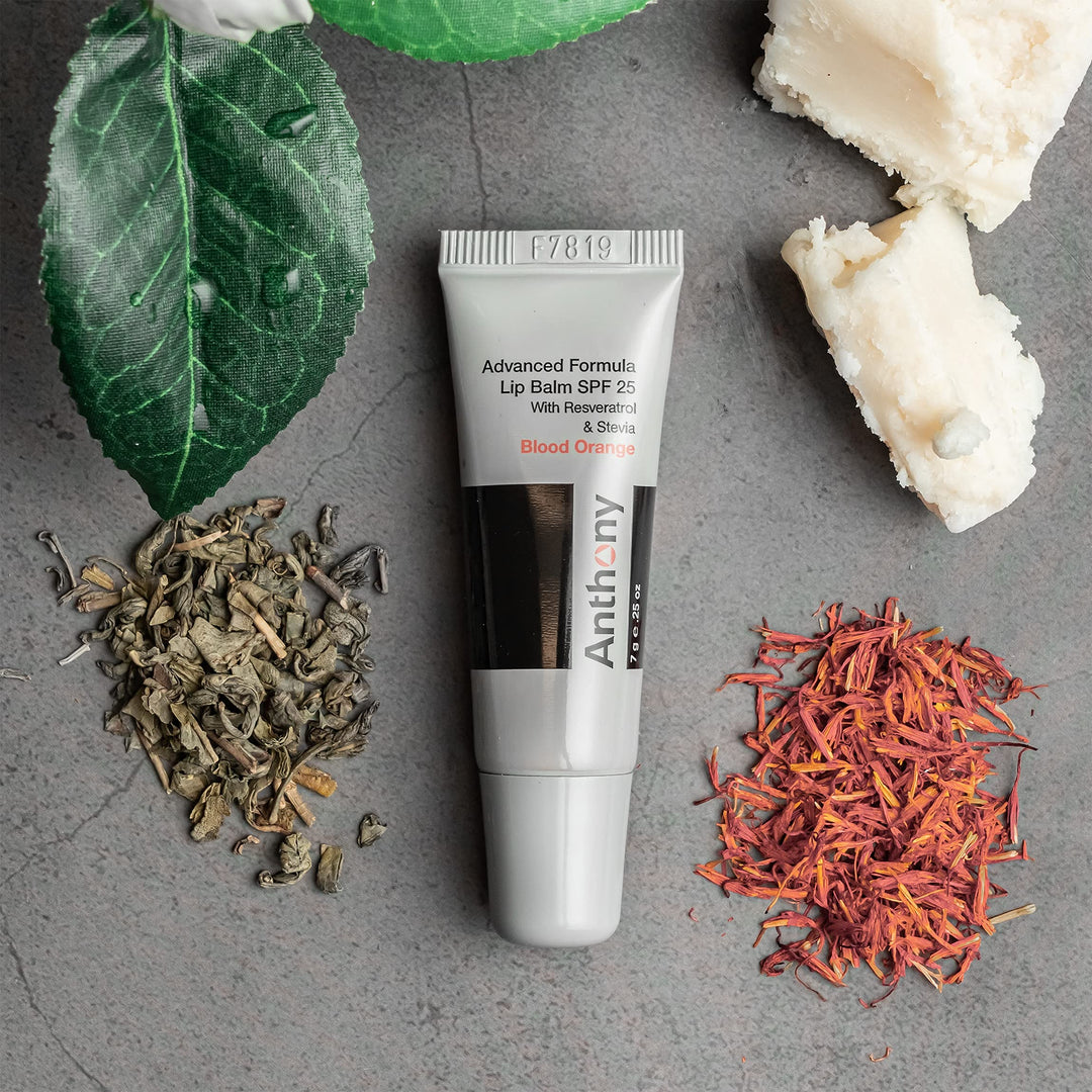 Blood Orange Lip Balm Spf 25, White