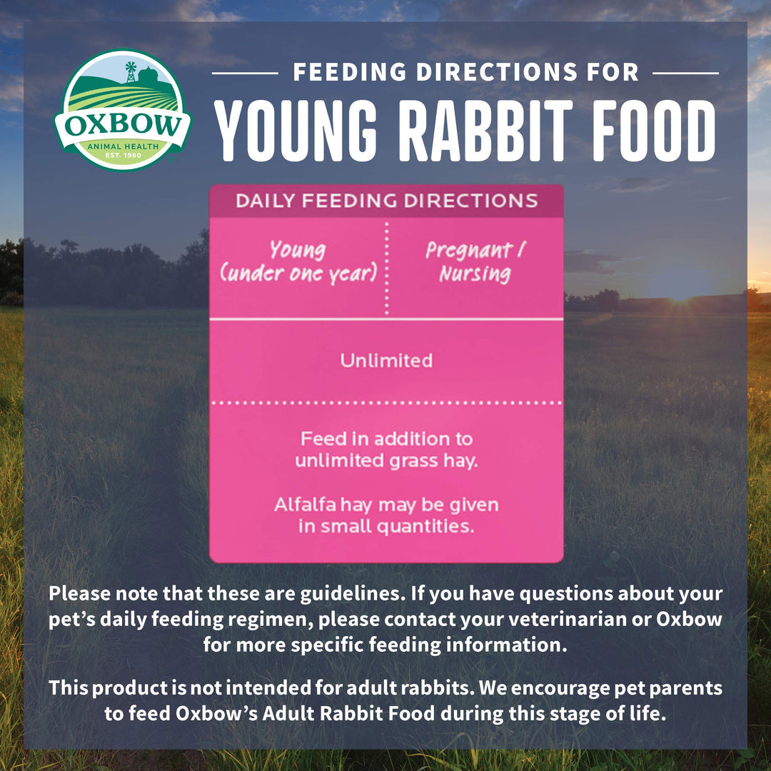 Essentials Young Rabbit Food - All Natural Rabbit Pellets - 25 lb.