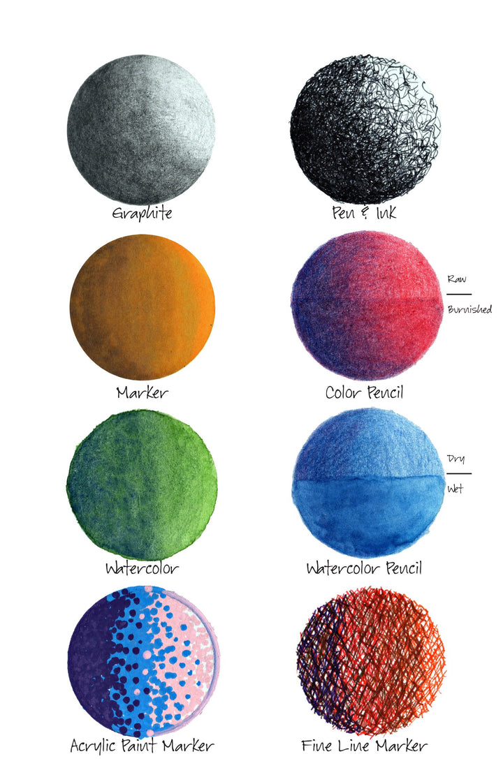 XL Series Bristol Paper, Smooth, Foldover Pad, 9x12 inches, 25 Sheets (100lb/260g) - Artist Paper for Adults and Students - Markers, Pen and Ink