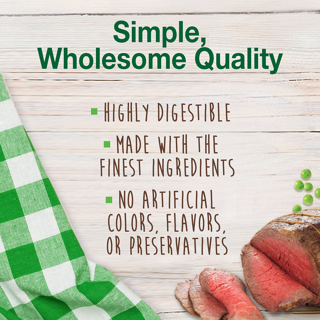 Healthy Edibles Natural Dog Chews Long Lasting Chew Treats for Dogs, Roast Beef Flavor, X-Small/Petite (8 Count)