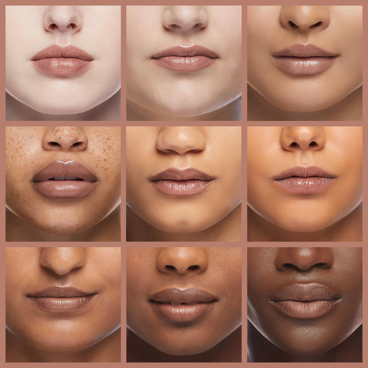 Revlon Super Lustrous Lipstick, High Impact Lipcolor with Moisturizing Creamy Formula, Infused with Vitamin E and Avocado Oil in Nude / Brown, Bare It All (755)