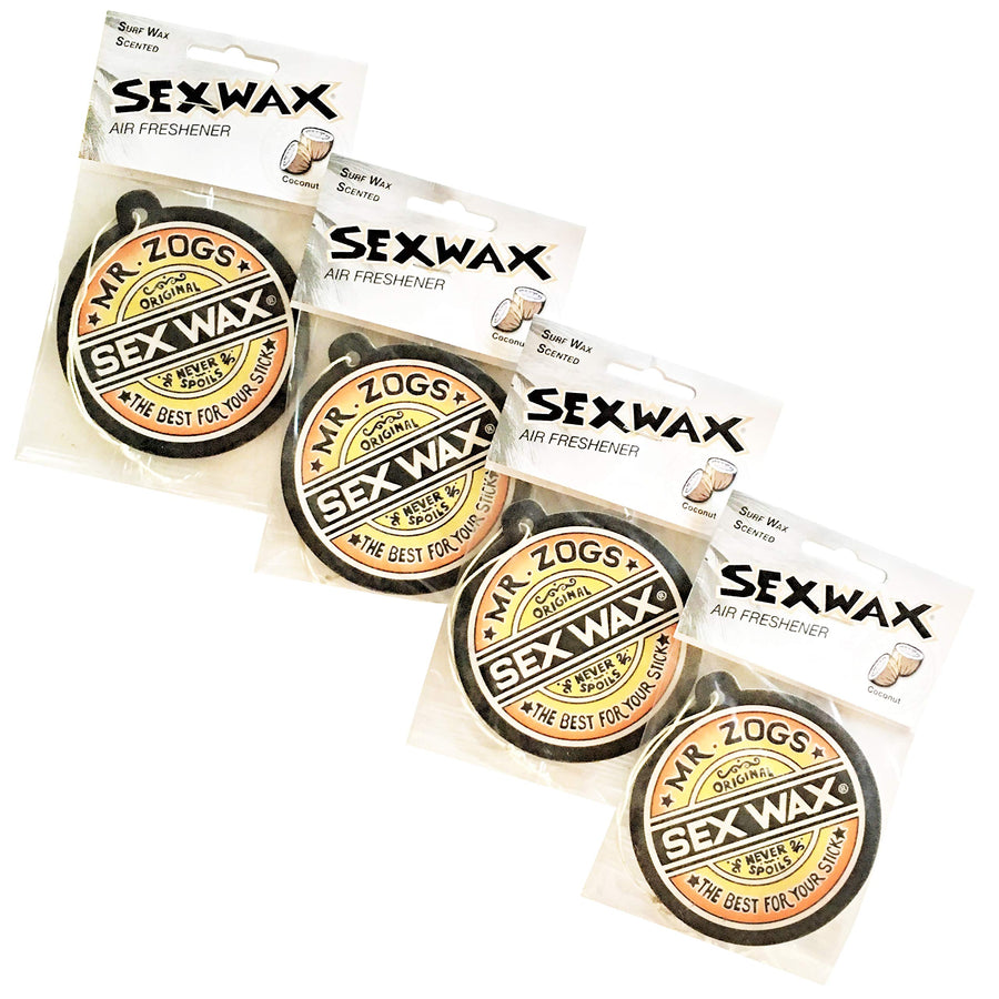 Coconut Air Fresheners: (4-Pack)