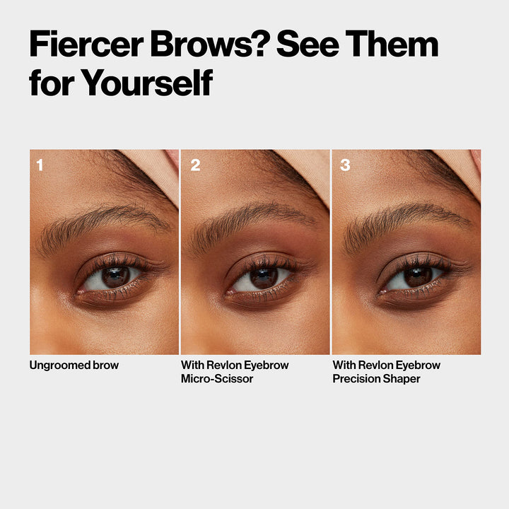Revlon Precision Eyebrow Shaper, Reusuable, Easy to Remove Unwanted Hairs, Japanese Steel with Protective Shield