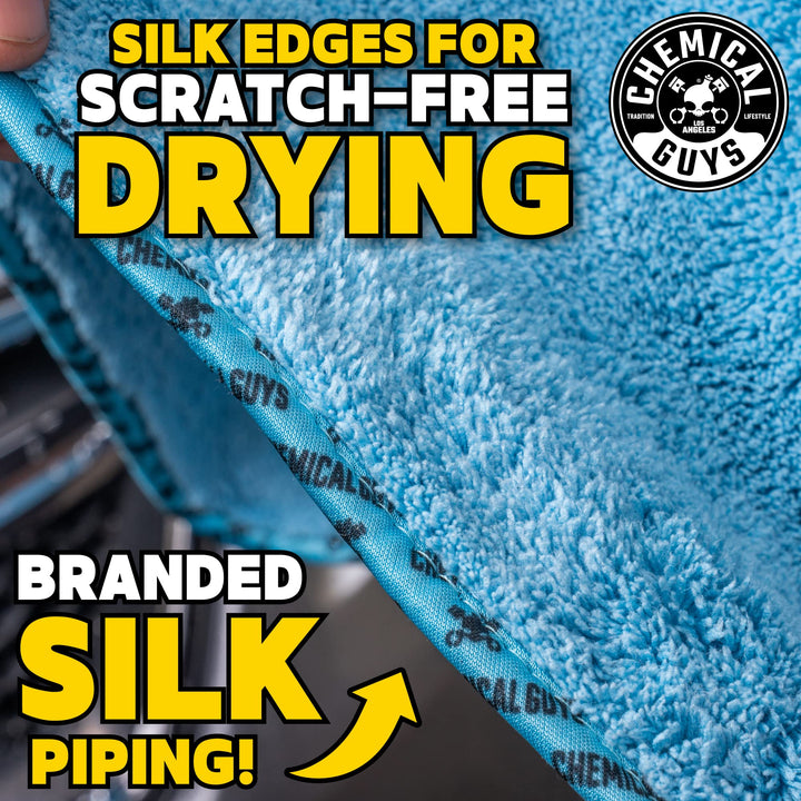 MIC1996 Woolly Mammoth Microfiber Dryer Towel (36 x 25) Cars,Trucks, SUVs, RVs, Home, Pets, Messes, Blue