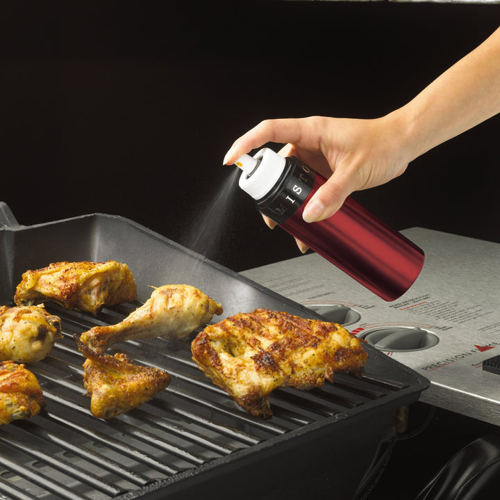 Misto Aluminum Olive Oil Sprayer, Tomato -,Red