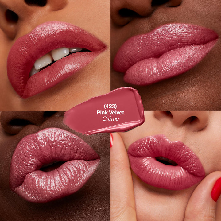 Revlon Super Lustrous Lipstick, Matte Finish, 0.15 Ounce - Pink Velvet 423