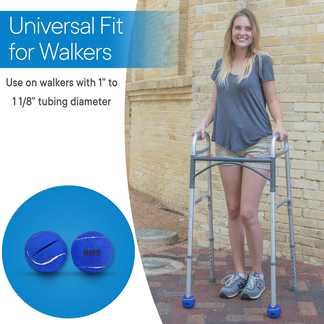 Walker Glide Balls 6 Color Choices (Blue)