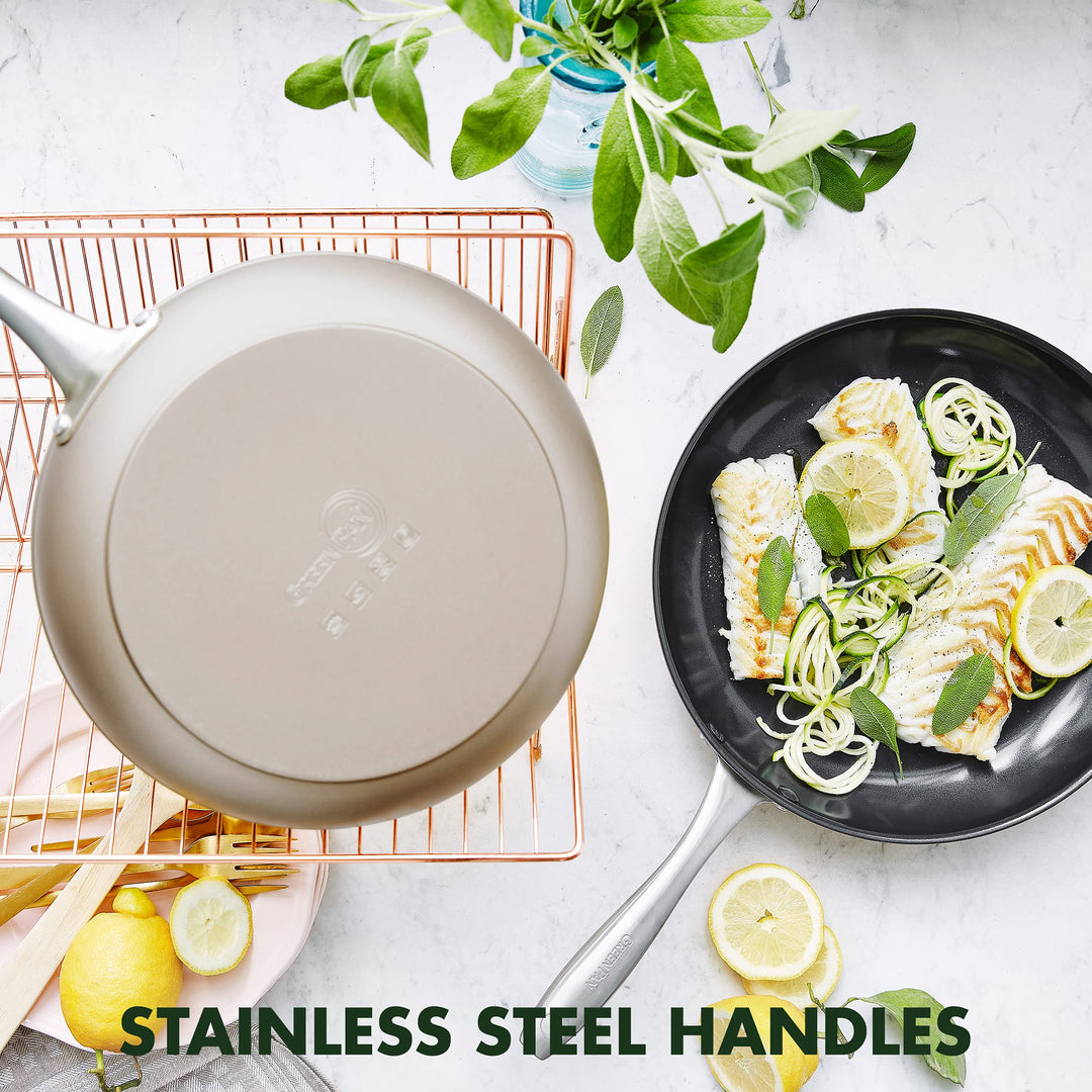 Limited Edition 10th Anniversary 5pc Ceramic Non-Stick Cookware Set, Bronze