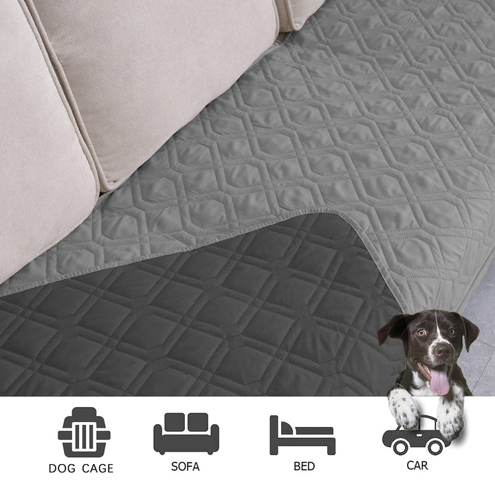 Waterproof Dog Bed Cover Pet Blanket for Furniture Bed Couch Sofa Reversible