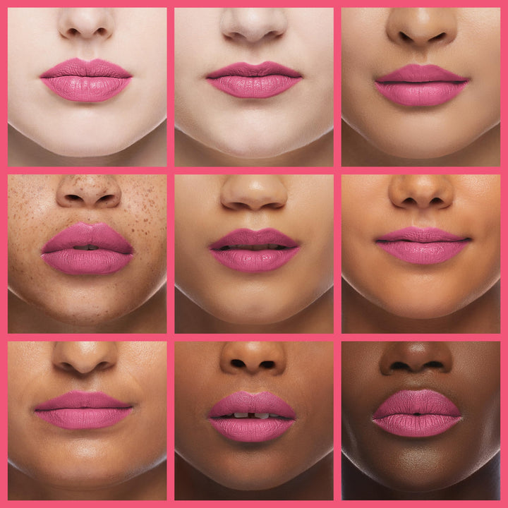 Revlon Ultra HD Matte Lipcolor, Velvety Lightweight Matte Liquid Lipstick in Pink, Temptation (615), 0.2 oz