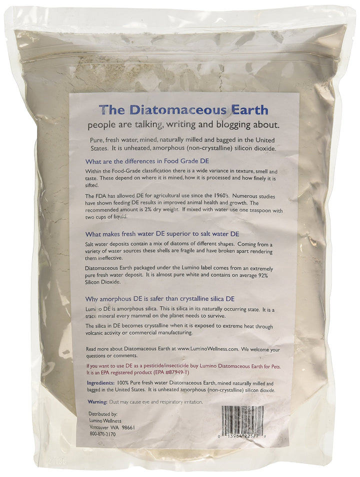 Home Food Grade Diatomaceous Earth, Pure, 1.5 Pound