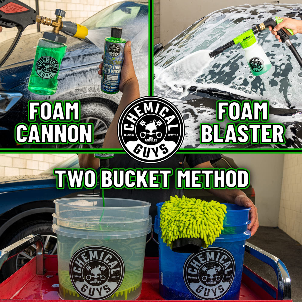 CWS_110_16 Honeydew Snow Foam Car Wash Soap (Works with Foam Cannons, Foam Guns or Bucket Washes) Safe for Cars, Trucks, Motorcycles, RVs & More, 16 fl oz, Honeydew Scent
