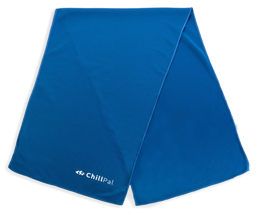 Mesh Cooling Towel (Blue, 12 x 40 inch)