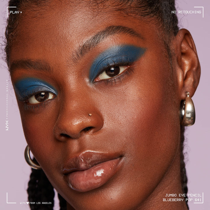 PROFESSIONAL MAKEUP Jumbo Eye Pencil, Eyeshadow & Eyeliner Pencil - Blueberry Pop (Blue)