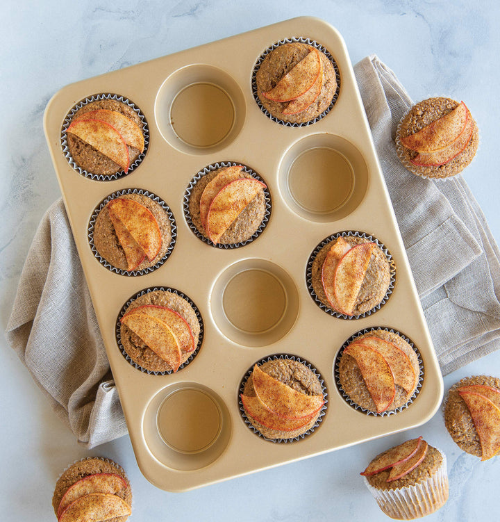 (12 Muffins) - 45550 12 Cup Non Stick Aluminium Muffin Pan
