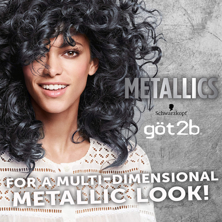 Metallic Permanent Hair Color, M73 Smoky Steel