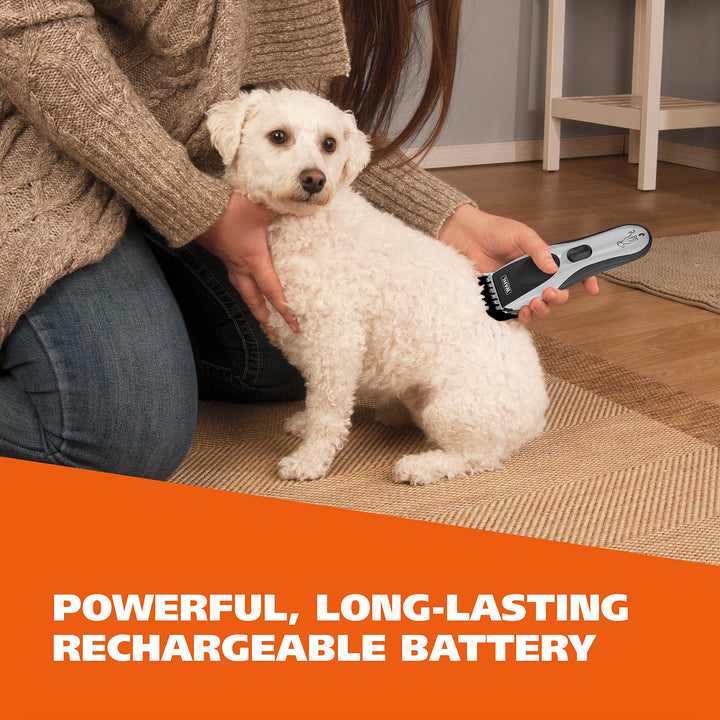 Easy Pro for Pets, Rechargeable Dog Grooming Kit – Electric Dog Clippers for Dogs & Cats with Fine to Medium Coats - Model 9549