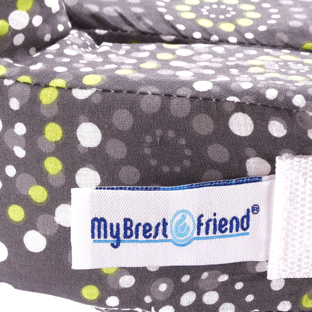 Original Nursing Pillow Enhanced Ergonomics Essential Breastfeeding Pillow Support For Mom & Baby W/ Convenient Side Pocket, Double Straps & Slipcover, Fireworks