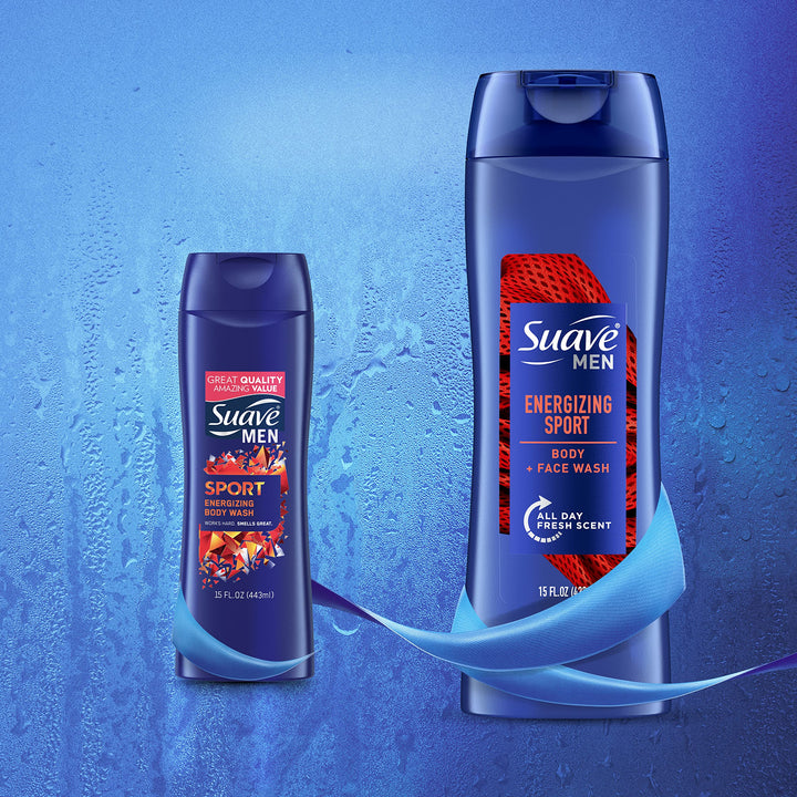 Men Body Wash for Everyday Use Sport Fragrance Body Wash and Shower Gel 15 oz