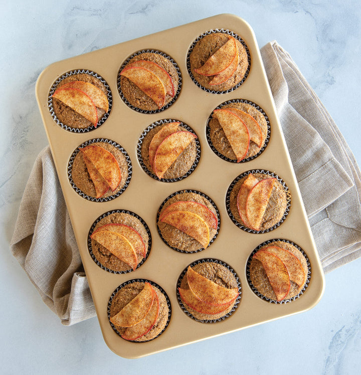 (12 Muffins) - 45550 12 Cup Non Stick Aluminium Muffin Pan
