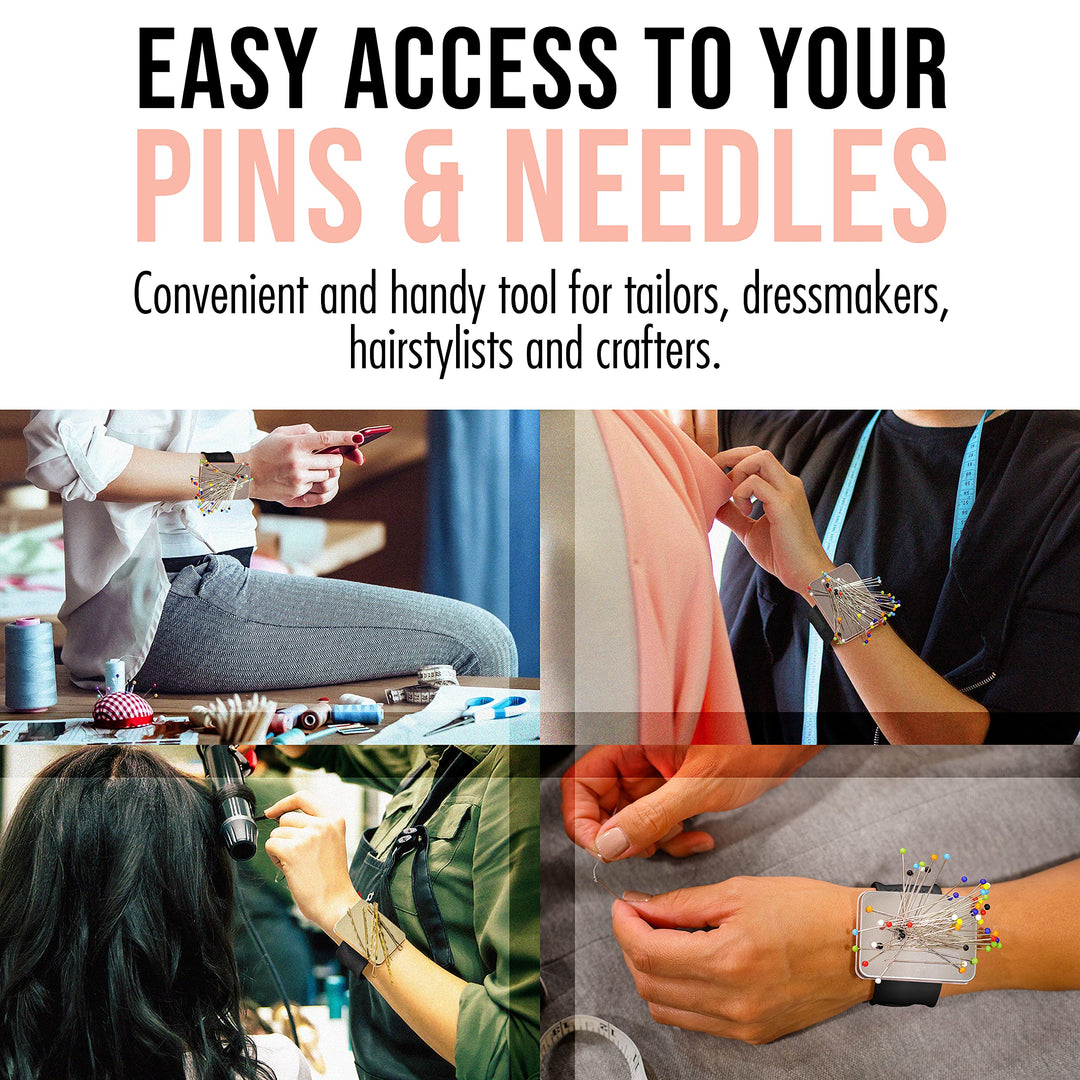 Sewing Machine Accessories, Gifts for Quilters: Magnetic Pin Cushion, Sewing Gadgets and Supplies