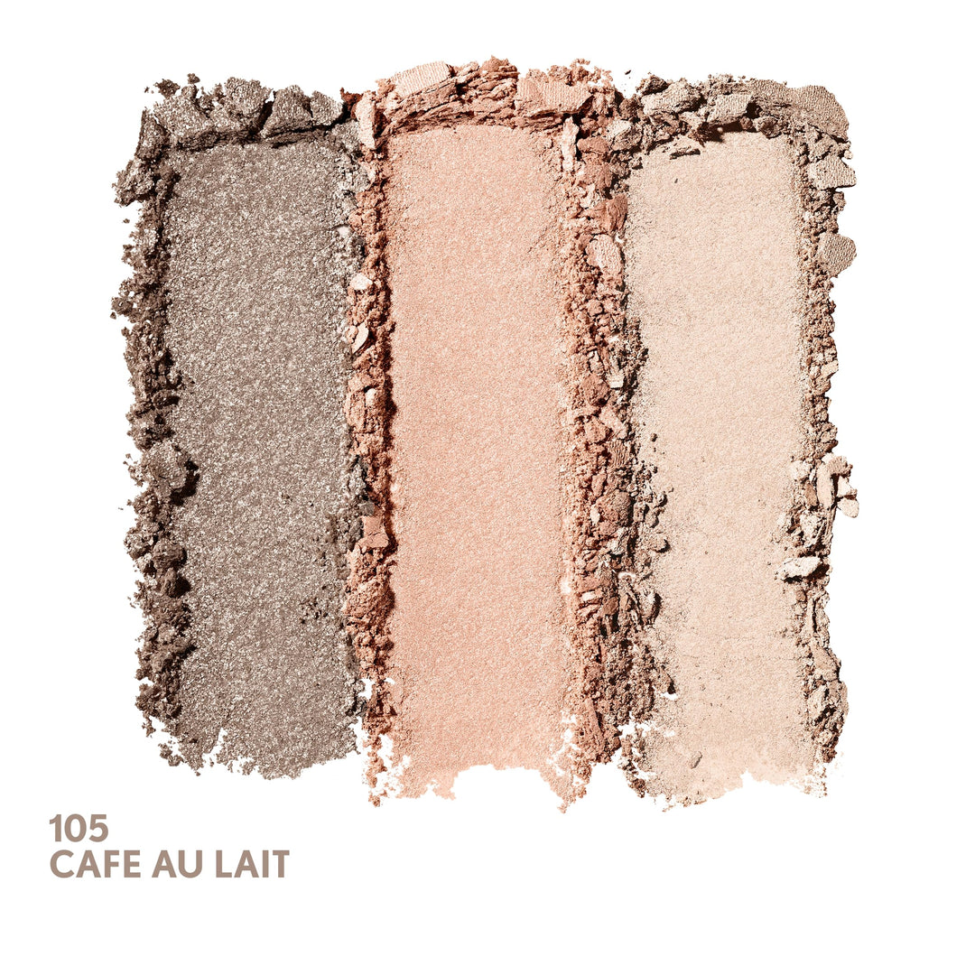 CoverGirl Eye Enhancers 3 Kit Shadow, Cafe Au Lait 105, 0.14 Ounce Packages