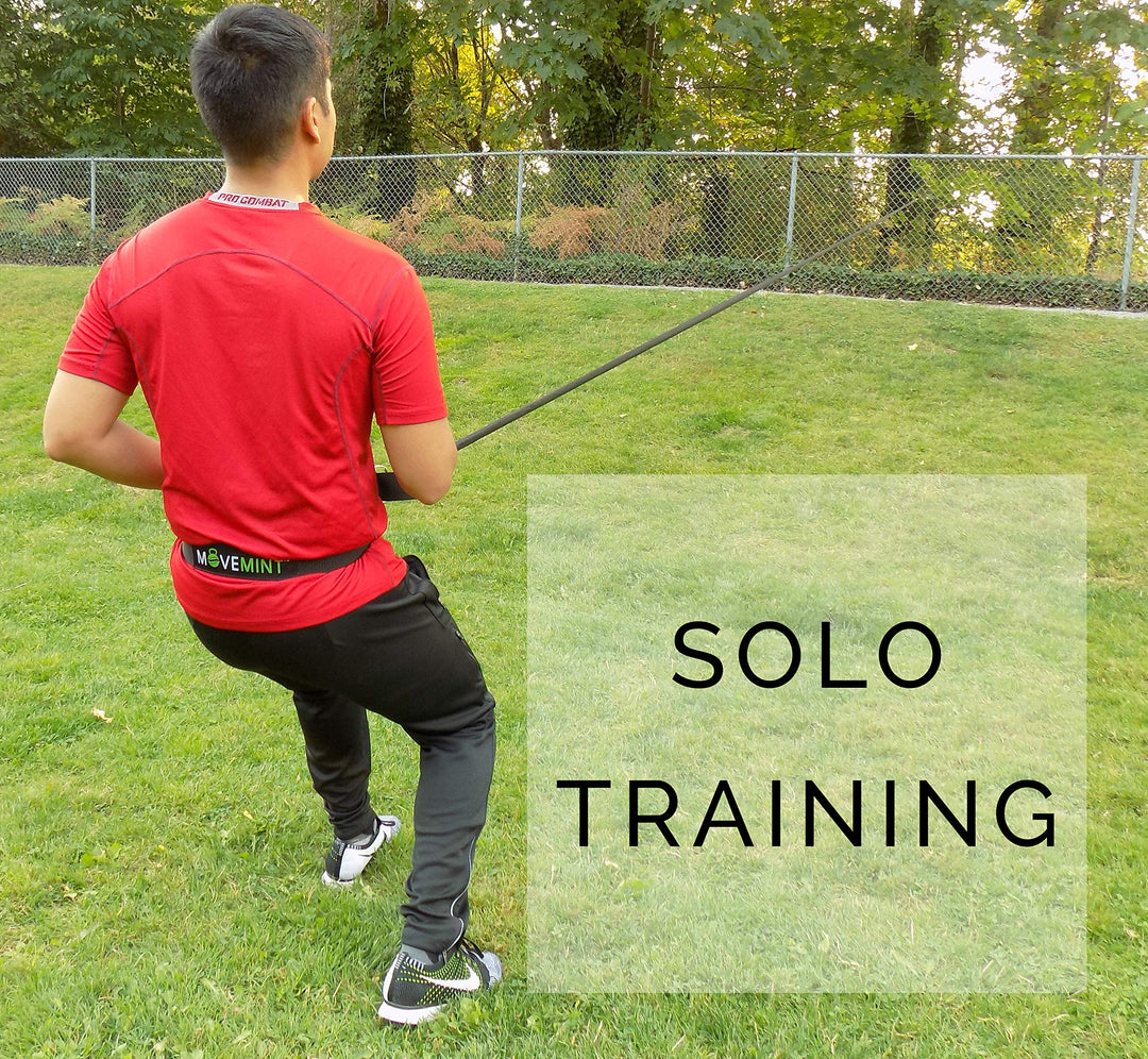 33ft Speed Bungee Band Trainer, 90+lbs Resistance (Longest in Market)