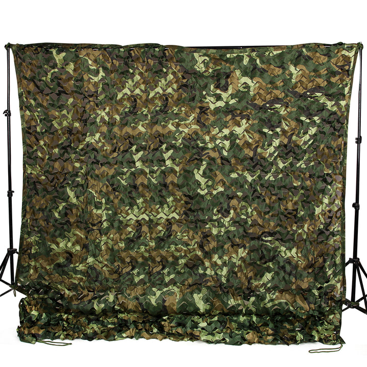 Camo Netting, 6.5ft x 20ft 2m x 6m Woodland Camouflage Net for Hunting Blind Sunshade Camping Watching Hide Airsoft Shooting Military Theme Party Decorations Privacy Fence Screen
